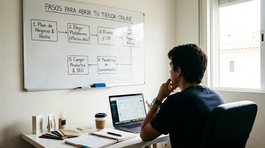 como crear una tienda online